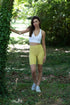 BIRDIEFLEX - OH SO SUMMER BIKER SHORTS SARI BİSİKLETÇİ ŞORTU