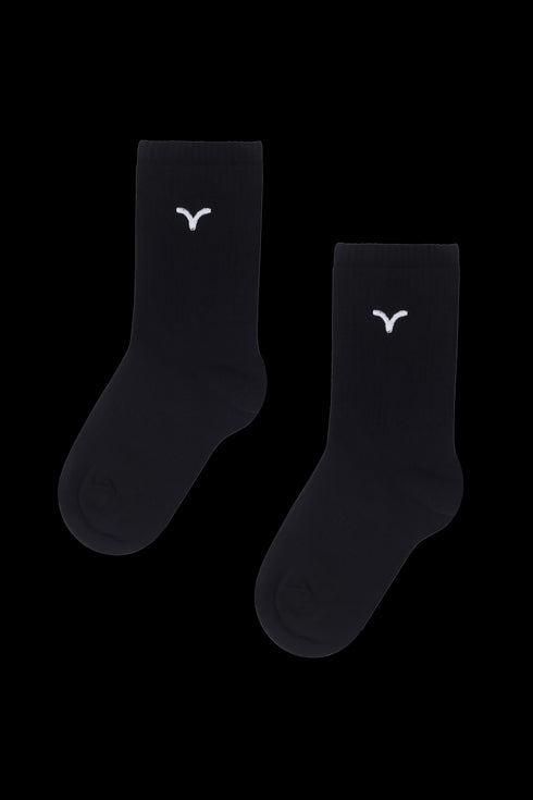 ESSENTIAL SOCKS SİYAH SPOR ÇORAP