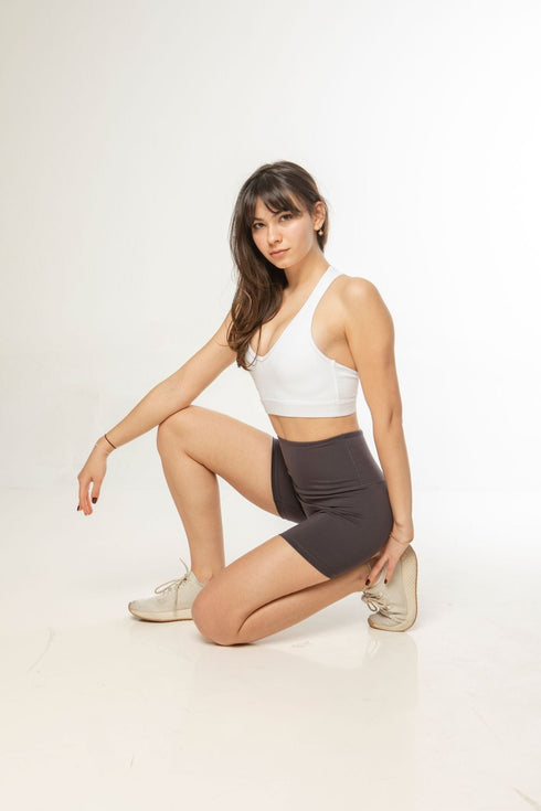 BIRDIESHINE - OH SO SUMMER HOT SHORTS ANTRASİT KISA BİSİKLETÇİ ŞORTU