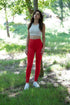 BIRDIESCULPT - LEGGINGS OF A LIFETIME RED YOGA AND SPORTS TIGHTS