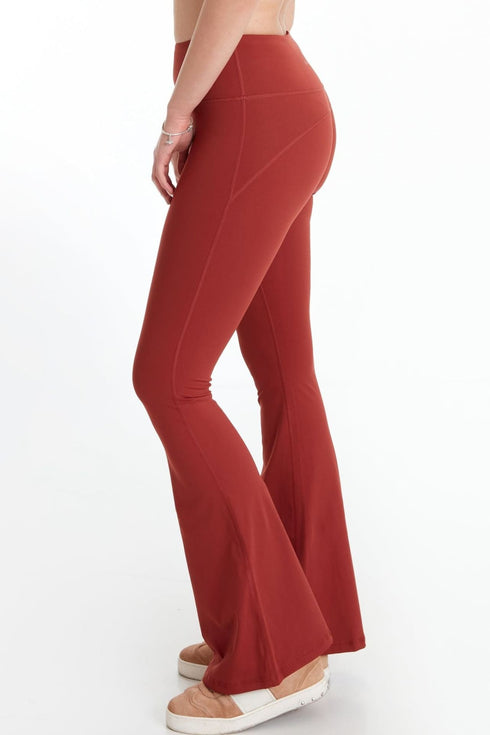 BIRDIESCULPT - YOGA PANTS FOR LIFE TARÇIN İSPANYOL PAÇA YOGA VE SPOR TAYTI - Spor ve Yoga Pantolonları - BIRDIEJAY