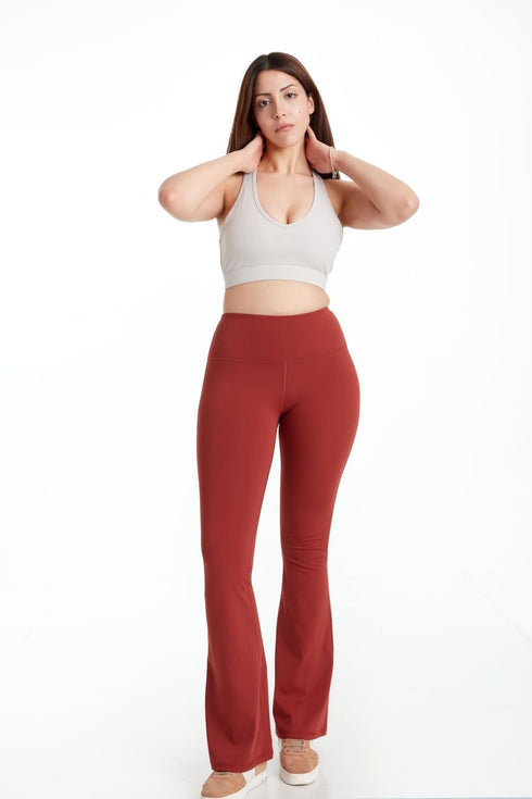 BIRDIESCULPT - YOGA PANTS FOR LIFE TARÇIN İSPANYOL PAÇA YOGA VE SPOR TAYTI - Spor ve Yoga Pantolonları - BIRDIEJAY