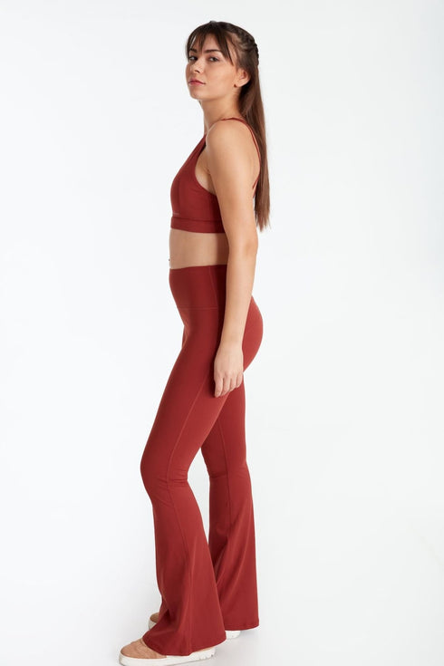 BIRDIESCULPT - YOGA PANTS FOR LIFE TARÇIN İSPANYOL PAÇA YOGA VE SPOR TAYTI - Spor ve Yoga Pantolonları - BIRDIEJAY