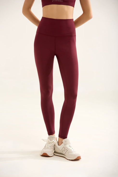 BIRDIESMOOTH - LEGGINGS OF A LIFETIME BORDO YOGA VE SPOR TAYTI