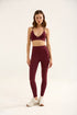 BIRDIESMOOTH - LEGGINGS OF A LIFETIME BORDO YOGA VE SPOR TAYTI