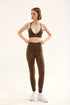BIRDIESMOOTH - LEGGINGS OF A LIFETIME KAHVERENGİ YOGA VE SPOR TAYTI