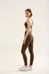 BIRDIESMOOTH - LEGGINGS OF A LIFETIME KAHVERENGİ YOGA VE SPOR TAYTI