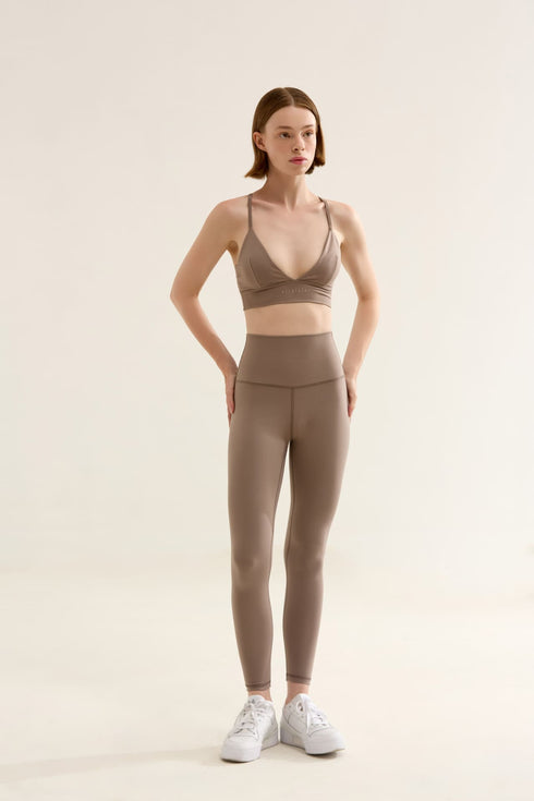 BIRDIESMOOTH - LEGGINGS OF A LIFETIME KUM RENGİ YOGA VE SPOR TAYTI