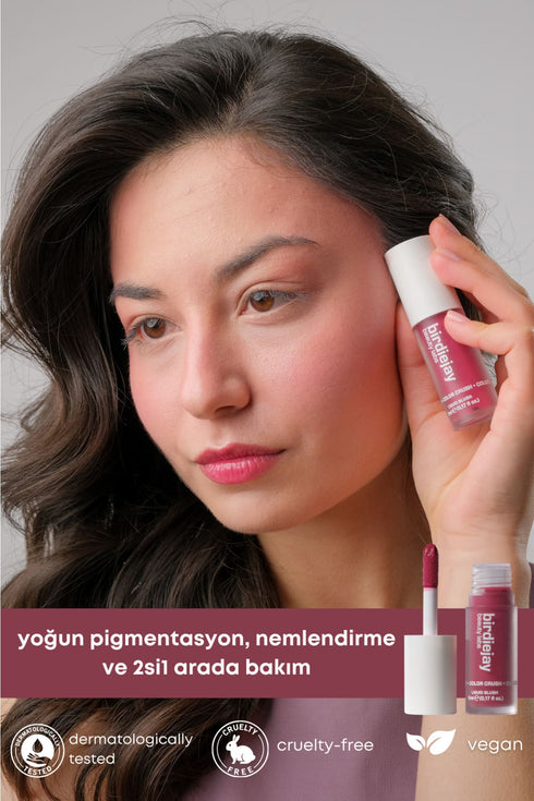 COLOR CRUSH LIQUID BLUSH - 105 PURPLE CLOUD