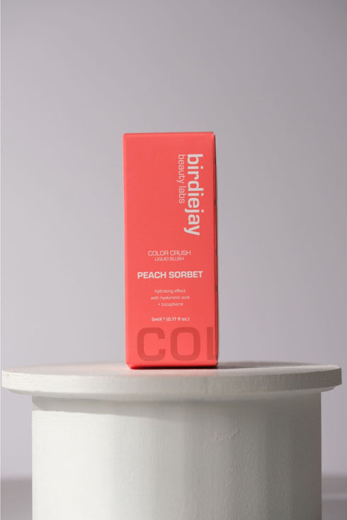 COLOR CRUSH LIQUID BLUSH - 102 PEACH SORBET - Blush - BIRDIEJAY BEAUTY LABS
