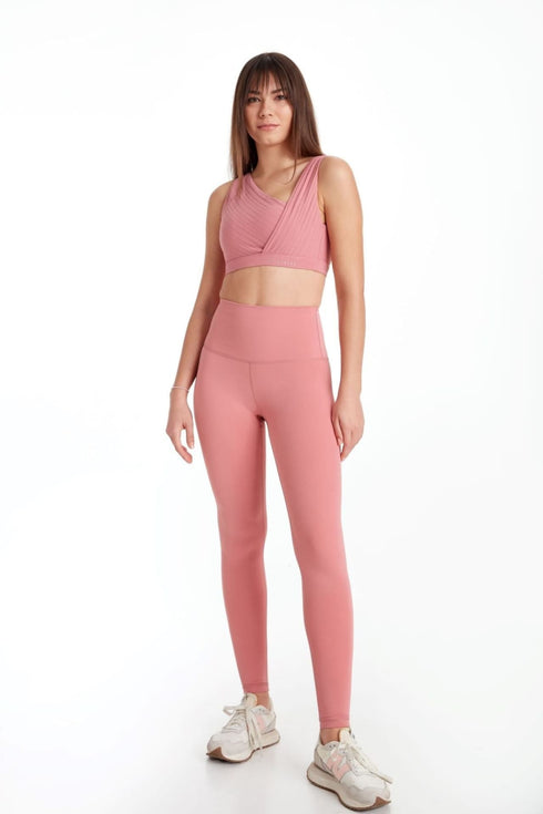 DIAMOND BRA AÇIK PEMBE SPORCU VE YOGA SÜTYENİ - Spor ve Yoga