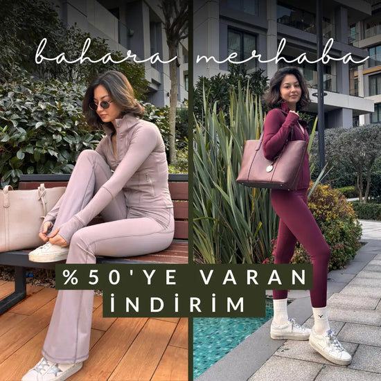 Görüntü, minimalist tasarıma sahip tekli yuvarlak metal tokalı taupe renkli deri tote çantayı gösteriyor.