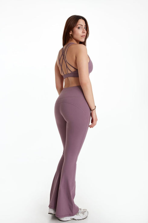 INTERTWINE BRA LİLA SPORCU VE YOGA SÜTYENİ - Spor ve Yoga