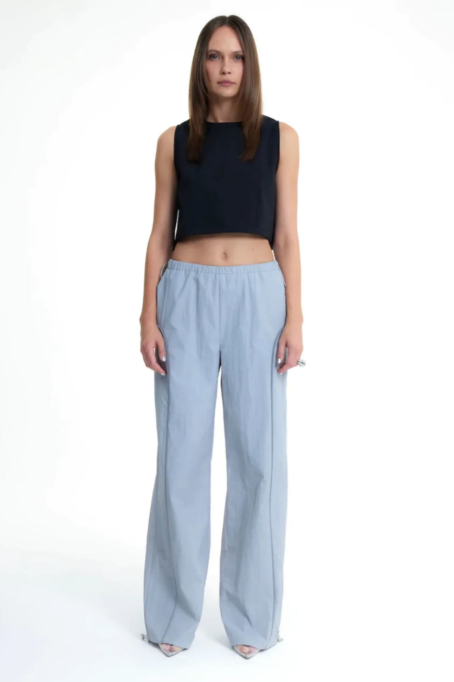 OREGON CROP PARAŞÜT BLUZ - SİYAH - Bluzler - BIRDIEJAY