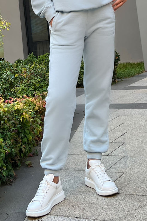 OVER THE CLOUDS AÇIK MAVİ JOGGER SWEATPANT - Sweatpantler - BIRDIEJAY