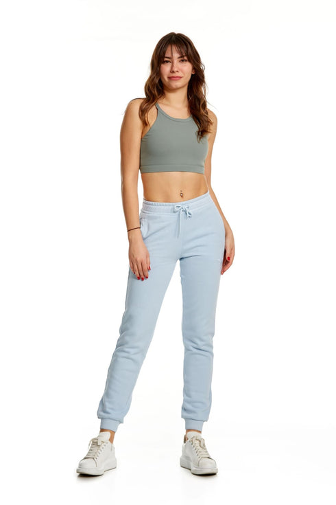 OVER THE CLOUDS AÇIK MAVİ JOGGER SWEATPANT - Sweatpantler - BIRDIEJAY
