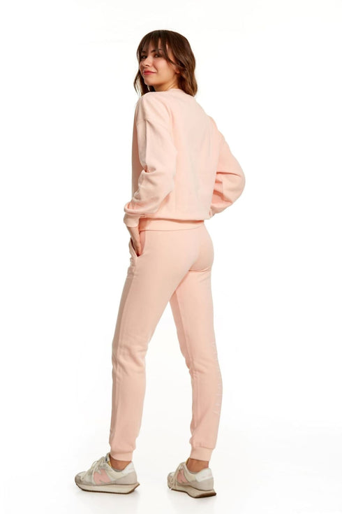 OVER THE CLOUDS PEMBE JOGGER SWEATPANT - Sweatpantler BIRDIEJAY