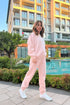 OVER THE CLOUDS PEMBE OVERSIZE SWEATSHIRT - Sweatshirtler - BIRDIEJAY