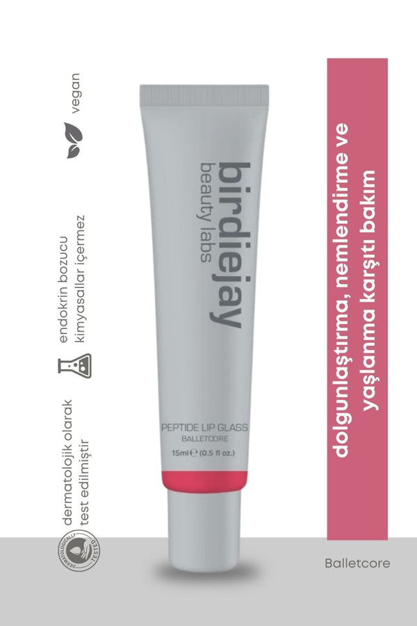 PEPTIDE LIP GLASS - BALLETCORE - Lip Glass - BIRDIEJAY BEAUTY LABS