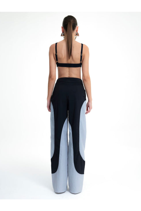 PIPEVINE İKİ RENKLİ PARAŞÜT PANTOLON - Pantolonlar - BIRDIEJAY