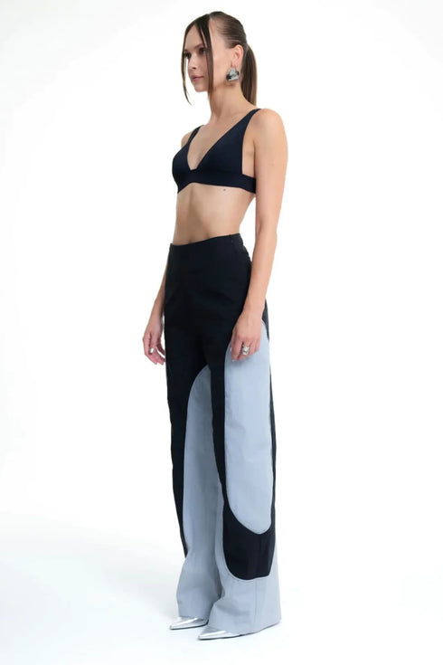 PIPEVINE İKİ RENKLİ PARAŞÜT PANTOLON - Pantolonlar - BIRDIEJAY