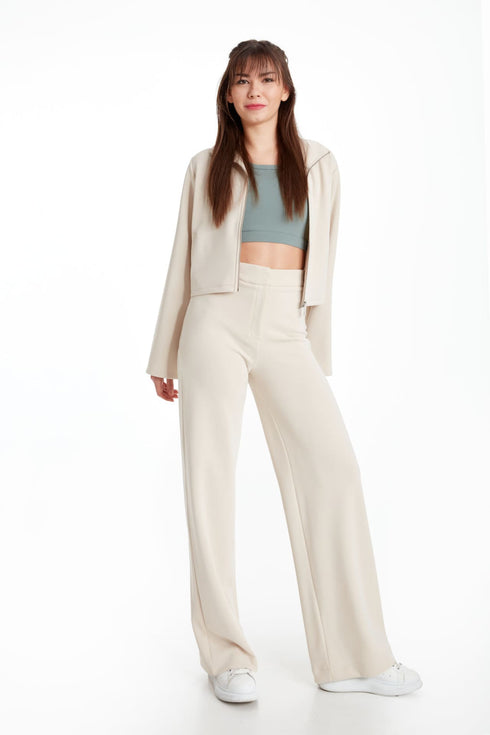 POWER UP JACKET BEJ MODAL KARIŞIMLI CEKET - Ceketler - BIRDIEJAY