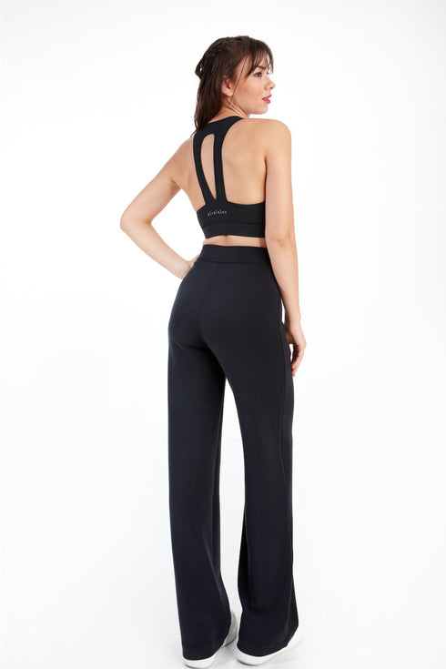 POWER UP TROUSERS SİYAH MODAL KARIŞIMLI PANTOLON - Pantolonlar - BIRDIEJAY