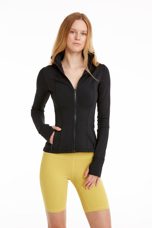 RANGE ROVER MOM SİYAH PİLATES CEKETİ - Ceketler - BIRDIEJAY