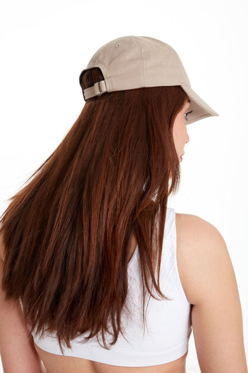 SOLID CAP SPOR ŞAPKASI - BEJ - Capler - BIRDIEJAY