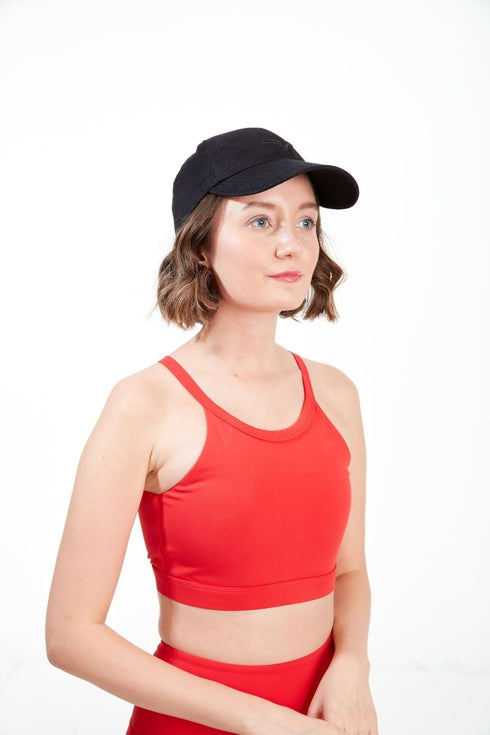 SOLID CAP SPOR ŞAPKASI - SİYAH - Capler - BIRDIEJAY