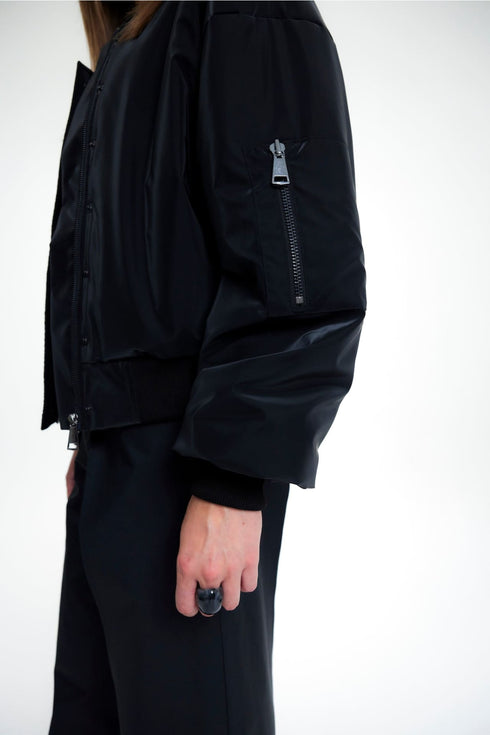 SPICEBUSH BOMBER CEKET - SİYAH - Ceketler - BIRDIEJAY