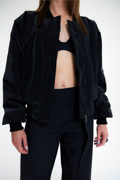 SPICEBUSH BOMBER CEKET - SİYAH - Ceketler - BIRDIEJAY