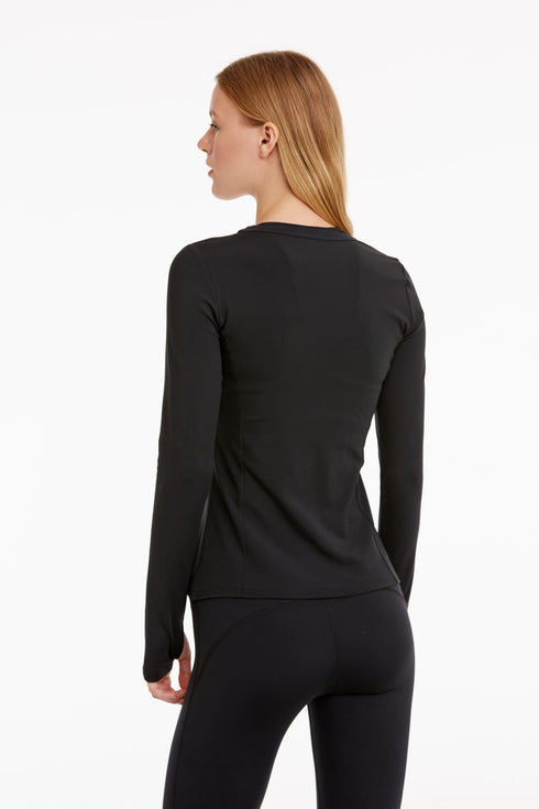 YOUR NEW GO-TO SİYAH UZUN KOLLU T-SHIRT - T-Shirt - BIRDIEJAY