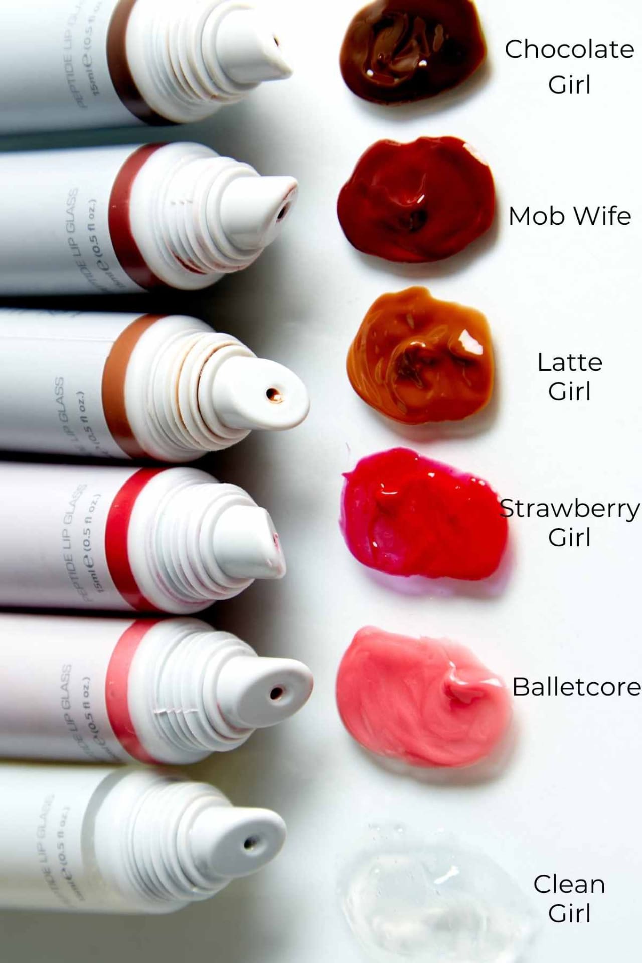 PEPTIDE LIP GLASS - BALLETCORE - Lip Glass - BIRDIEJAY BEAUTY LABS